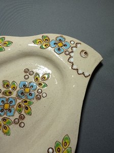 Велике блюдо "Пташка Світла радість" (42 х 33 см газуроване) - зображення 2