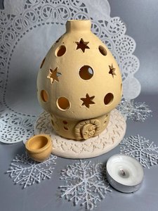 Хатинка з зірочками 14 см.(маленька кругла) - зображення 3