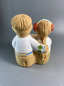 Пара молодят з сільничкою (9,5 см) - зображення 5