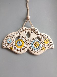 Пара птахів "Вірність" (11,5 х 21 см. підвіска) - зображення 2