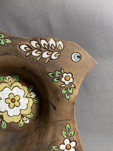 Велике блюдо пташка "Матуся" (40 х 36 см. глибоке декоративне блюдо) - зображення 2