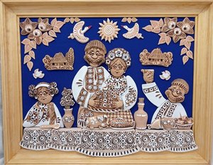 Весілля за столом (45*55 см) - зображення 2
